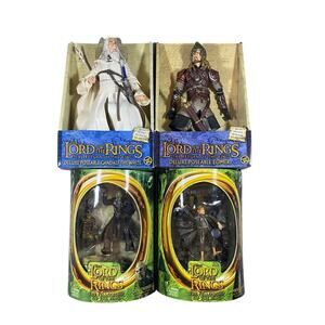Y2K Lord of the Rings Action Figures Lot of 4